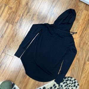 Classic Black Women's Hoodie Sweatshirt